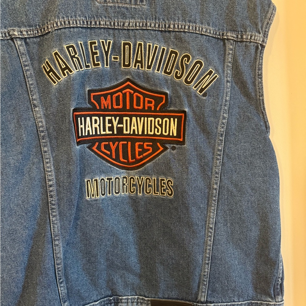 Harley Davidson Jean Vest